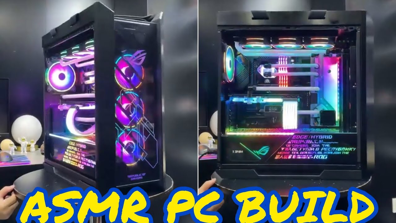 Asmr Satisfying Pc Build 1 No Music Youtube