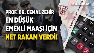 “Asgari Ücretin Altında Emekli Maaşı Olmamalı” | Prof. Dr. Cemal Zehir