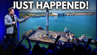 IT HAPPENED! SpaceX NEW “Marine Recovery” plans Announced by Elon Musk
