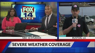 4/25/19 FOX 14 7:30a: Ruston Tornado
