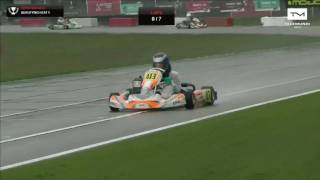 Rotax Euro Challenge 2017   Round 1 Genk Heat 1 Mini