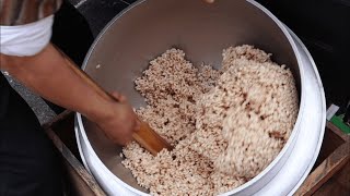 童年回憶爆米香 - 台灣街邊小吃｜Crispy popped rice in childhood memories - Taiwanese Street Food