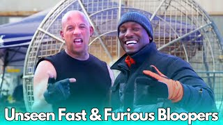 All UNSEEN Fast and Furious Bloopers and Gag Reel