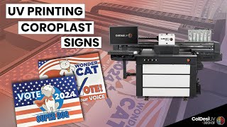 ColDesi UV 300H3F | Coroplast Campaign Signs