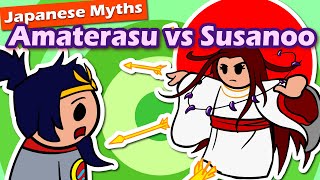 Amaterasu vs Susanoo (When the Sun Disappeared) | Japanese Mythology