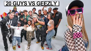 20 MEN VS 1 FEMALE RAPPER: GEEZLY