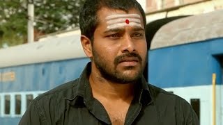Railway Station Movie Scenes - Ajay and his friends seeking thief help - Shiva, Sandeep, Shravani