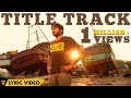 Naanum Rowdy Dhaan - Title Track | Lyric Video | Anirudh | Benny Dayal | Vignesh Shivan