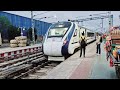 12462 sabarmati jodhpur vande bharat express at jodhpur railway station