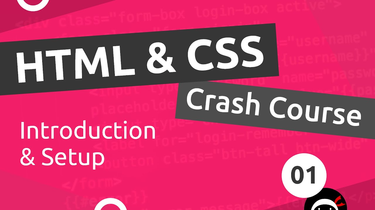 Html Css Crash Course Tutorial 1 Introduction Youtube