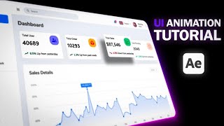 After Effects UI Animation Tutorial | Motion Graphics