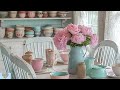 🌷romantic shabby chic cottage hometour awaken your creative spirit redesign decor in vintage charm