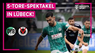VfB Lübeck - FC Viktoria Köln, Highlights mit Live-Kommentar | 3. Liga | MAGENTA SPORT
