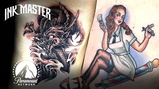 Jaw-Dropping Canvas Surprises 🤭 Ink Master