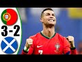 Portugal vs Scotland 3-2 - All Goals & Highlights - 2024