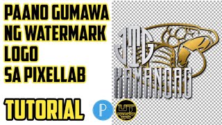 Paano Gumawa ng Watermark Logo sa PixelLab || Tutorial || Uragon Tips