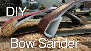 DIY Bow Sander from Lexan - How To Steal Ideas From Wood By Wright