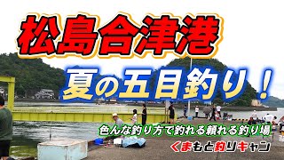 【上天草松島の合津港の五目釣り】上天草屈指のファミリーフィッシングスポットで五目釣りとチヌ釣りをしたら色々たくさん釣れた！