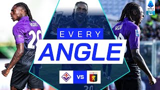 Kean’s Stunning Masterpiece | Every Angle | Fiorentina-Genoa | Serie A 2024/25