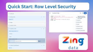 Row level Security in Zing Data (gSheet example)