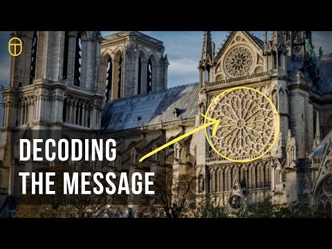 Who made the rose window stained glass?
