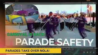 NEW ORLEANS CARNIVAL 2024 IS HERE! 🎉 First Full Weekend of Parades \u0026 Mardi Gras Magic Begins! 🎭✨