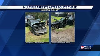 Madison County traffic stop leads to four arrests