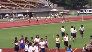 2015京都府JO参加標準記録突破記録会　女子C800ｍ2組