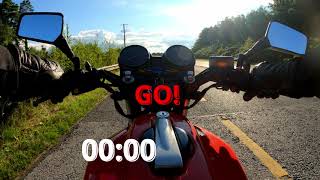 Honda CB 900F Boldor 1980 Acceleration Test From 0-100 Km/h | Need For Speed |