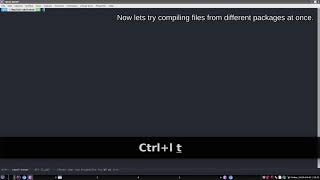 Compiling Java files in packages from command line
