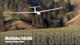 Multiplex SOLIUS E Glider - Sunday Flight 🇸🇮