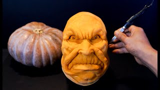 I Made a Pumpkin Face For Halloween | Pumpkins Carving Art