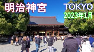 Meiji Jingu Shrine January 2023（明治神宮 参拝2023年1月）