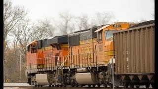 :HD: Norfolk Southern Loaded Coal Train w/ BNSF GEVO Power