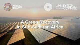 A Green Recovery For Sub-Saharan Africa