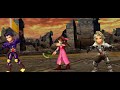 【dffoo】寡黙なるタークス14 lufenia lv.200 レオンハルト、エアリス、ヴァン