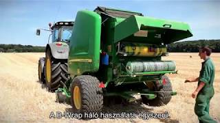 John Deere B-Wrap a biztonságos bálatárolásért