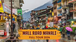 Manali Mall Road  | Manali Vlog Today | Manali Mall Road Shopping | Manali Mall Road 2024