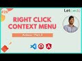 How to do Context click (Right click) | Protractor Tutorial | LetCode