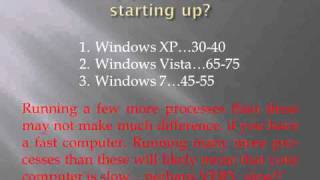 Tech Support: PC Maintenance - Part 2: Startup Processes