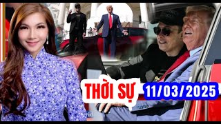 LIVE - 11/03 - TT.Trump mua xe điện Tesla ủng hộ tỷ phú Elon Musk sau khi ông bị tấn công