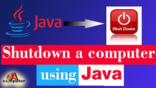 How to shutdown a computer using java? | Shutdown Command | Shutdown Java | cmd Windows shutdown