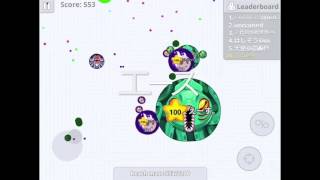 Agar.io mobile版 流星メンバーの鯖取り風景 〜小さい連携〜