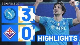 NAPOLI-FIORENTINA 3-0 | HIGHLIGHTS | Napoli are through to the final | EA SPORTS FC Supercup 2023/24