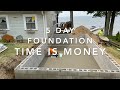 Super fast block foundation.