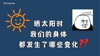 太阳光让人的身体发生哪些变化？晒太阳能补钙？晒斑是怎么形成的？晒太阳会秃头？