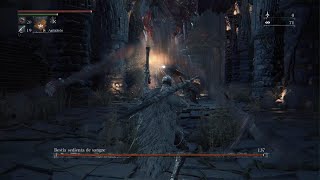 Bloodborne - Bestia Sedienta de Sangre (Solo Parry)(NG+)