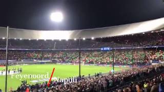 Feyenord vs. Napoli 06.12.2017 Champions League fans singing