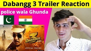 Dabangg 3 Official Trailer Reaction  Salman Khan | Sonakshi Sinha | Prabhu Deva| pakistani reaction