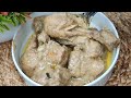 রেস্টুরেন্ট স্টাইলে চিকেন রেজালা restaurant style chicken rezala recipe white chicken curry